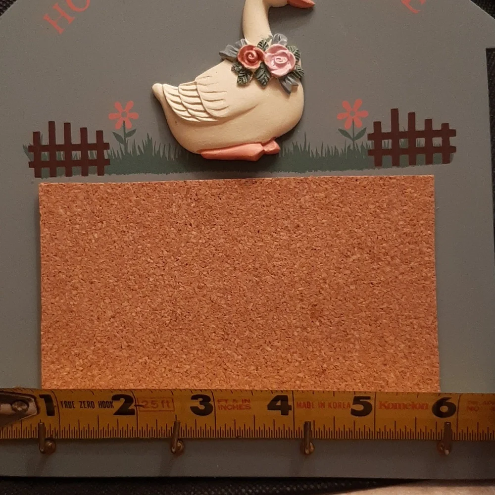Gray Home Sweet Home Wall Decor with Duck Design